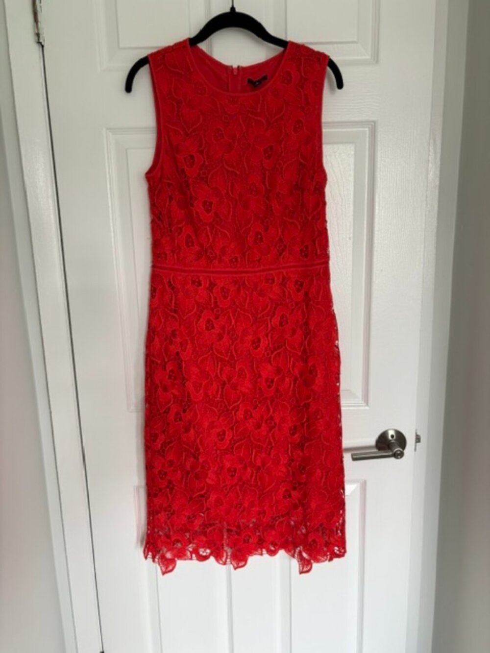 Ann Taylor Lace Sheath Dress Size 8